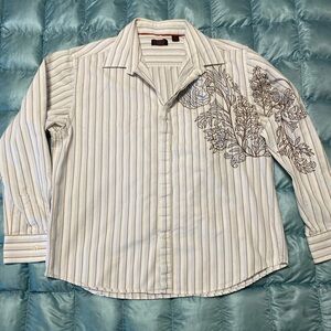 EUC Mens Embroidered Contigo Shirt Sz XL. Retail $98